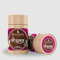 Gau Gulab - Bamboo less  incense Sticks