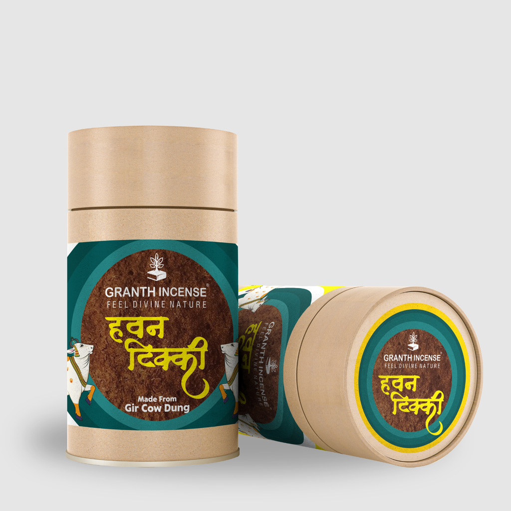 Hawan Tikki - Pure Cowdung Havan Samagri