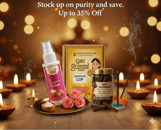 Charcoal-Free Puja Kit