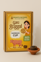 Granth Gau Gugal Sambrani Cup | 12 Pcs